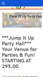 Mobile Screenshot of jumpituppartyhall.com